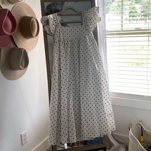 H&M polka dot maxi dress NWT medium